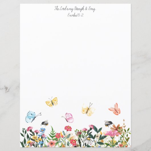 主は私の強いクリスチャン文房具 (正面)