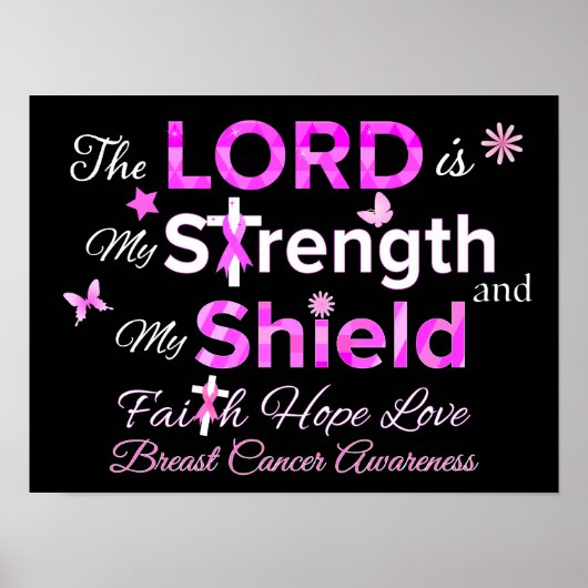 主は私の強み ポスター (正面)