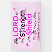 主は私の強み 横断幕 (縦)