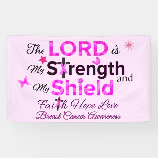 主は私の強み 横断幕 (横)