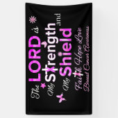 主は私の強み 横断幕 (縦)