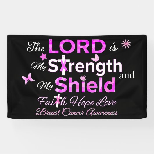 主は私の強み 横断幕 (横)