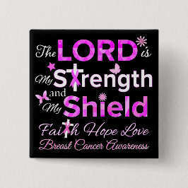 主は私の強み 缶バッジ