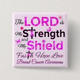 主は私の強み 缶バッジ