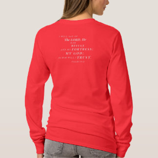 主は私の皈依する女性の長袖のシャツ Tシャツ
