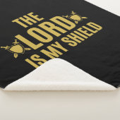 主は私の盾の引用文 シェルパブランケット (3/4)