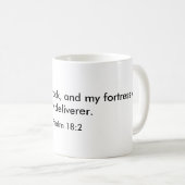 主は私の石です マグカップ (正面右)