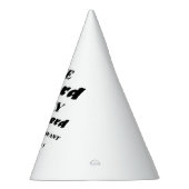 主は私の羊飼いだ パーティーハット (右)