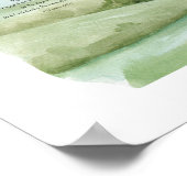 主は私の羊飼いだ。 ポスター (角)