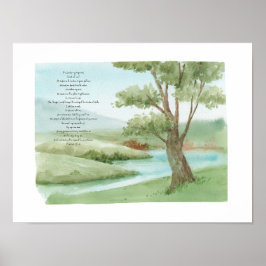 主は私の羊飼いだ。 ポスター