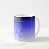 主は私の羊飼いだ:詩篇23 コーヒーマグカップ (正面右)