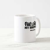 主は私の羊飼いだ – Psalm 23:1 コーヒーマグカップ (正面右)