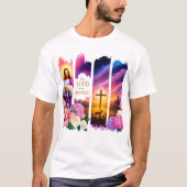 主は私の羊飼いだ Tシャツ (正面)