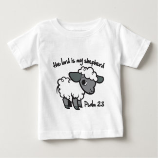 主は私の羊飼いです ベビーTシャツ