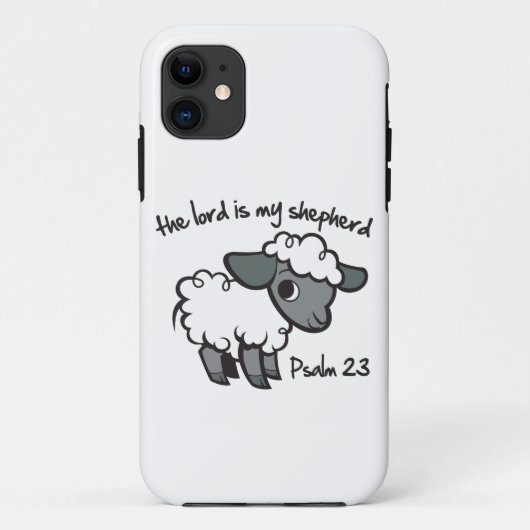 主は私の羊飼いです Case-Mate iPhoneケース (裏面)