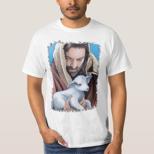 主は私の羊飼いです Tシャツ (正面)