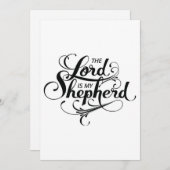 主は私の羊飼いのカード シーズンカード (正面/裏面)