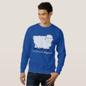 主は私の羊飼いのヒツジです スウェットシャツ (正面フル)