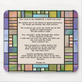 主は私の羊飼いのマウスパッドです マウスパッド