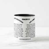 主は私の羊飼いのマグカップ マグカップ (中央)