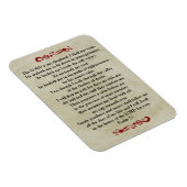 主は私の羊飼いのヴィンテージ マグネット (右側)