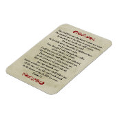 主は私の羊飼いのヴィンテージ マグネット (左側)