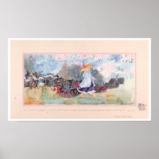 主は私の羊飼いの女の子 ポスター (正面)