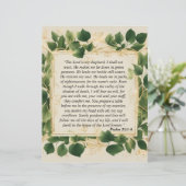 主は私の羊飼いの祈りの言葉 (スタンド正面)