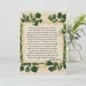 主は私の羊飼いの祈りの言葉 シーズンカード (スタンド正面)