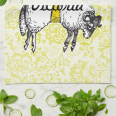 主は私の羊飼いの詩篇23 キッチンタオル (折り畳み)