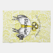 主は私の羊飼いの詩篇23 キッチンタオル (横)