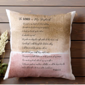 主は私の羊飼いの詩篇23 クッション