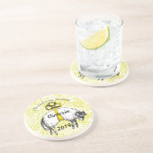 主は私の羊飼いの詩篇23 コースター (側面)