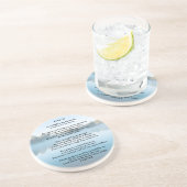 主は私の羊飼いの詩篇23 コースター (側面)