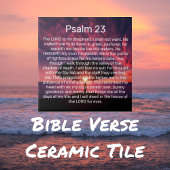 主は私の羊飼いの詩篇23 タイル