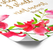 主は私の羊飼いの詩篇23 ポスター (角)