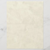 主は私の羊飼いの詩篇23 レターヘッド (裏面)