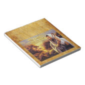 主は私の羊飼いの詩篇23:1オプション ノートパッド (アングル)