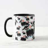 主は私の羊飼いの詩篇23:1ミニマリスト マグカップ (左)