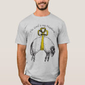 主は私の羊飼いの詩篇23 Tシャツ (正面)