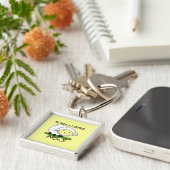 主は私の羊飼いの詩編23乳児Tシャツである – U キーホルダー (側面)