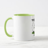 主は私の羊飼いの詩編23乳児Tシャツである – U マグカップ (左)