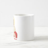 主は私の羊飼いイエス図解入りの、写真付きの コーヒーマグカップ (中央)