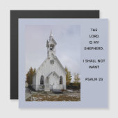 主は私の羊飼い23番目のプサルム磁気カード (正面/裏面)