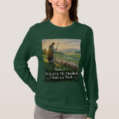 主は私の羊飼い Tシャツ Tシャツ (正面)