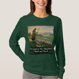 主は私の羊飼い Tシャツ Tシャツ