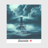 主は私の避難所のステッカー シール (シート)