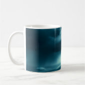 主は私の避難所のマグカップ コーヒーマグカップ (左)