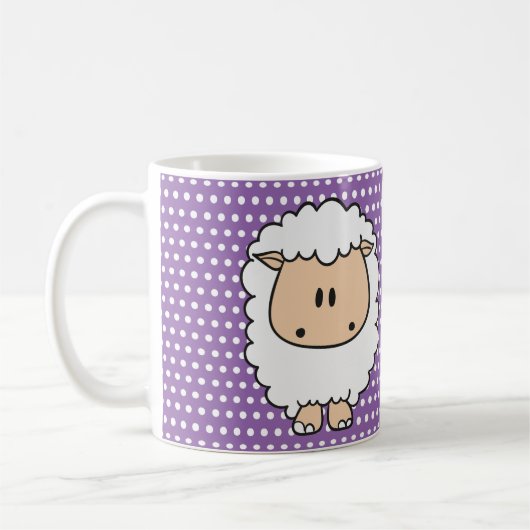 主は私は-賛美歌23-28がほしいと思わない私の羊飼いです コーヒーマグカップ (左)