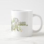 "主は立ち上がった"ヴィンテージイースターアート自然 ジャンボコーヒーマグカップ (右)